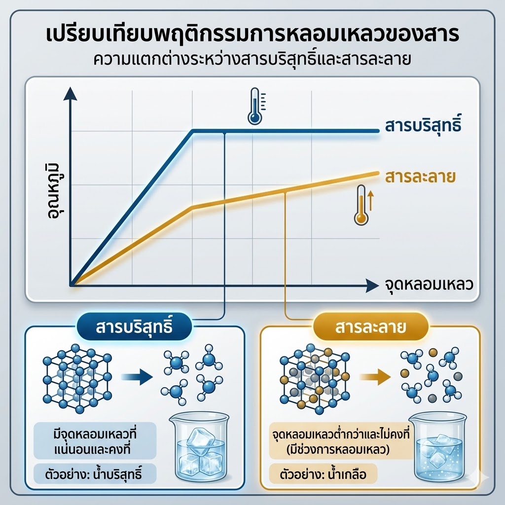 กราฟจุดหลอมเหลว